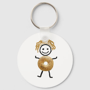 Bagelunge Nyckelring