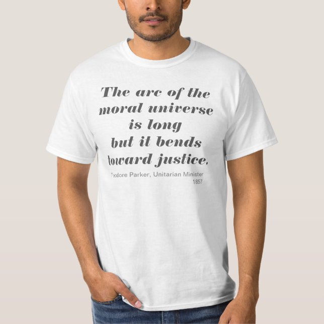 Bågen av det moraliska universum tröja (Framsida)