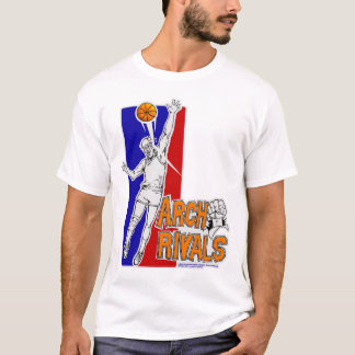 Bågen rivaliserar lagutslagsplatsen tee shirt