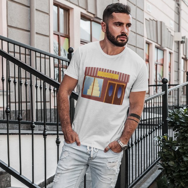 Bagerbutiksbutiken för lagerbutiker t shirt (Skapare uppladdad)