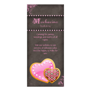Bagerhållare för ryggsäckskort Rosa Chocolate Brow Reklamkort