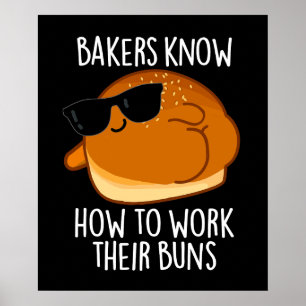 Bagerhållare vet hur de ska arbeta i sina bunar. poster