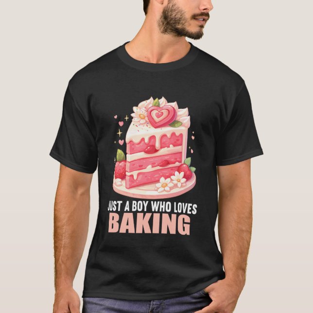 Bageri Bagare Roligt Bakning T Shirt (Framsida)