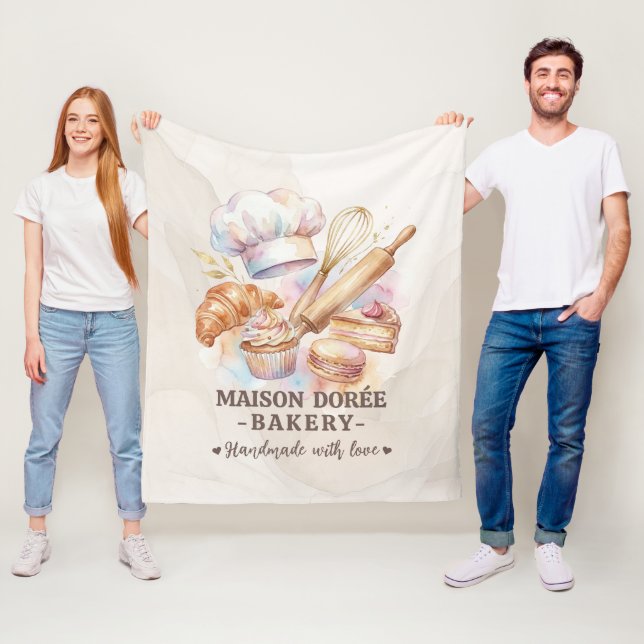Bageri Butik Konditor Efterrätter Godis Tårta Baga Fleecefilt (På plats)