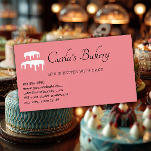 Bageri Cake Shop Visitkort