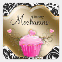 Bageri Cupcake Rosa Guld