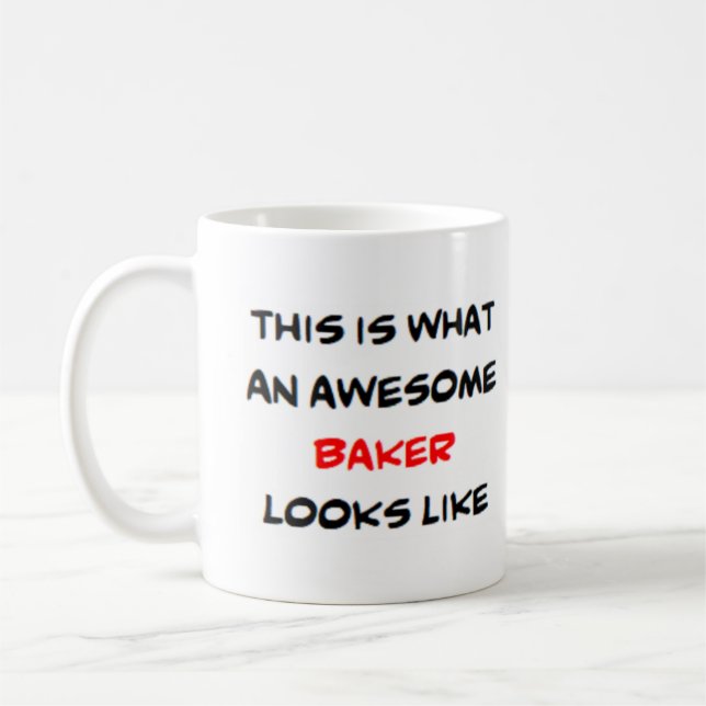 bageri, fantastisk kaffemugg (Vänster)