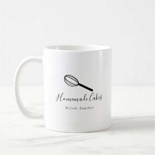 Bageri Hemgjorda Kakor Biskotter Handritad Visp Kaffemugg