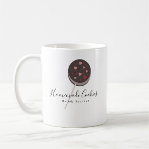 Bageri Hemlagade Kakor Biskvier Tecknad Visp Kaffemugg