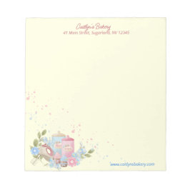 Bageri och konditori Personligt Anteckningsblock