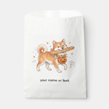 Bageri Tjuv Shiba Inu - Sött Hund som bär Fransk