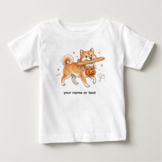 Bageri Tjuv Shiba Inu - Sött Hund som bär Fransk T Shirt