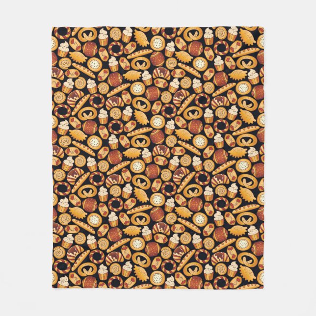 Bageriprodukter Fleecefilt (Framsidan)