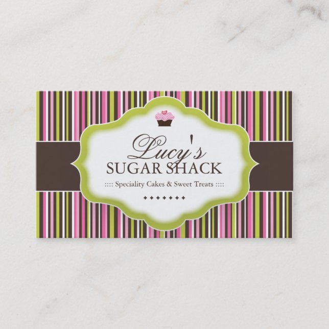 Bagerivisitkortar Visitkort (Framsida)