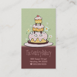 Bagerivisitkortar Visitkort