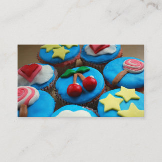 Bagerivisitkortmuffins Visitkort