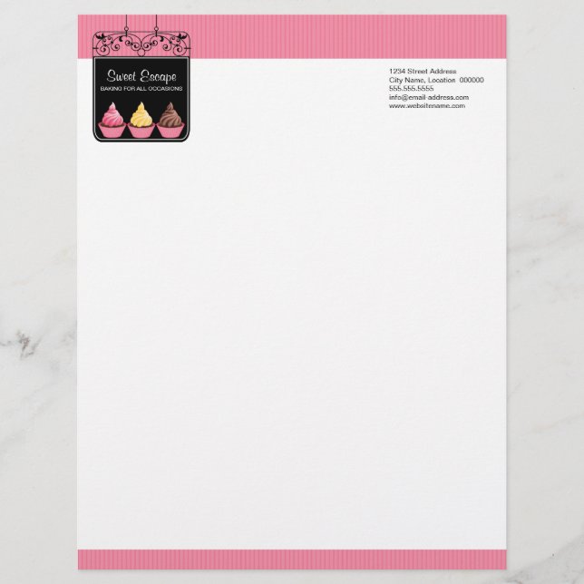 Bagery Business Letterhead Brevhuvud (Framsida)
