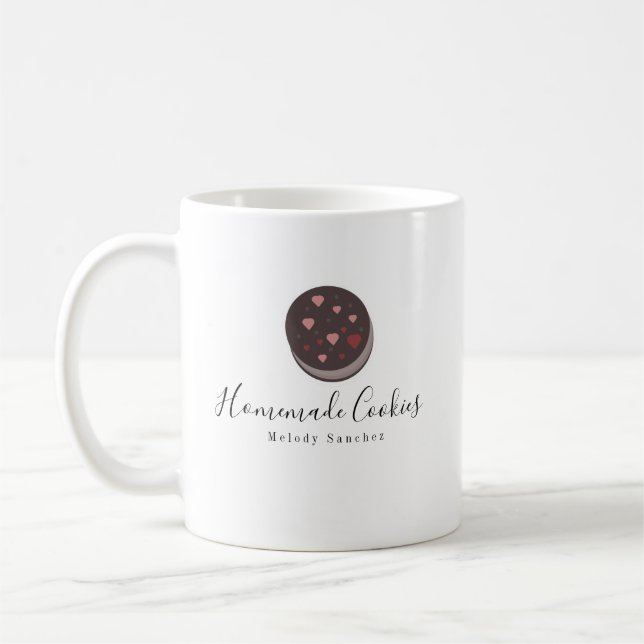 Bagery Homemade Cookies Biscuits Drawn Wisk Kaffemugg (Vänster)
