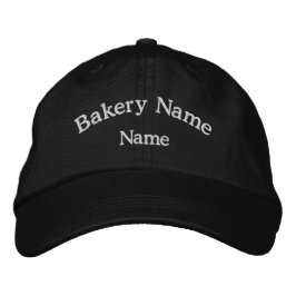 Bagery Namn Embroized Black Hat Broderad Keps