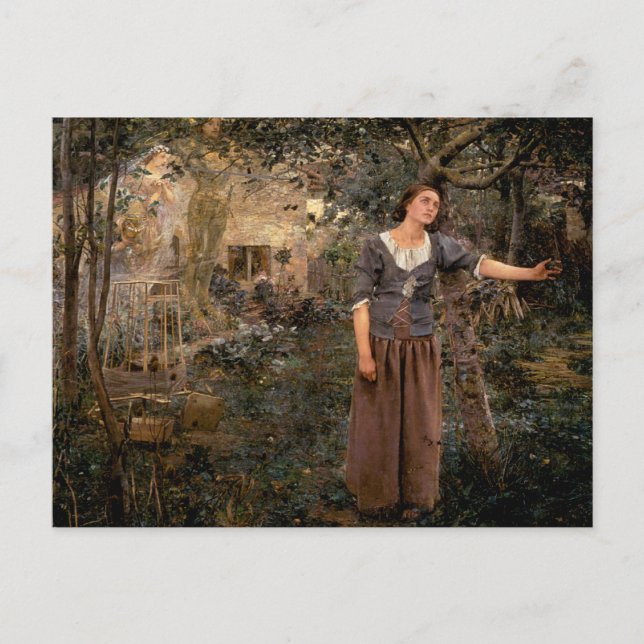 bågformig vykort (Framsida)