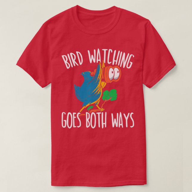 Bägge fågelfåglar t shirt (Design framsida)