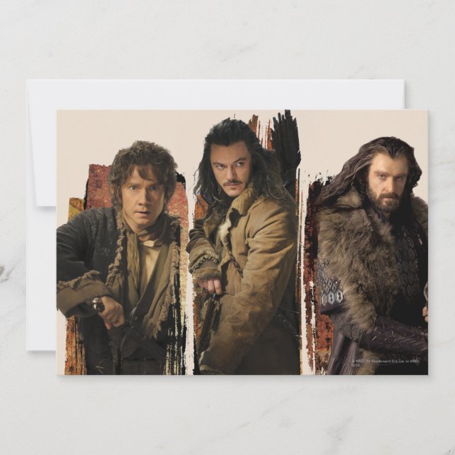 BAGGINS™, BARD THE BOWMAN™ OCH THORIN OAKENSHIELD™ (Framsida)