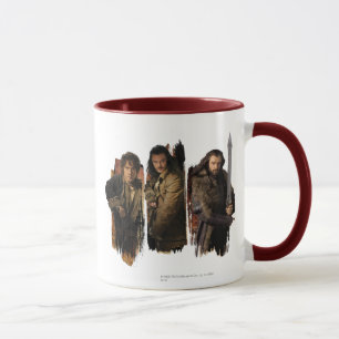 BAGGINS™, BARD THE BOWMAN™ OCH THORIN OAKENSHIELD™ MUGG