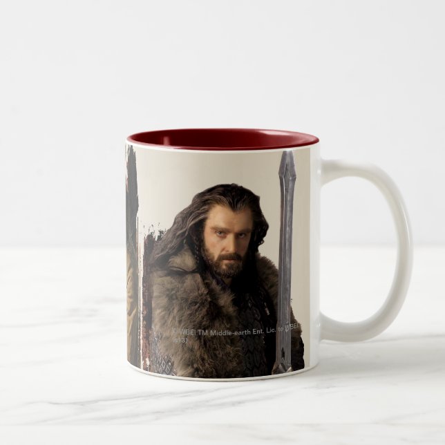 BAGGINS™, BARD THE BOWMAN™ OCH THORIN OAKENSHIELD™ Två-Tonad MUGG (Höger)