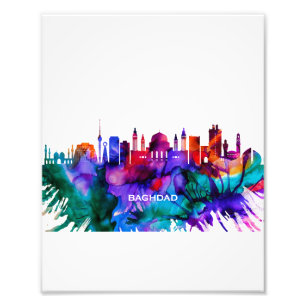 Baghdad Skyline Fototryck
