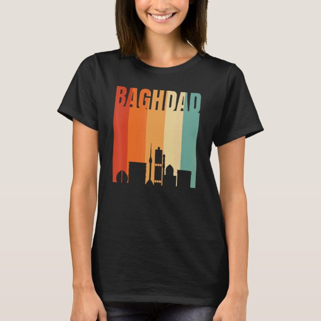 Baghdad Skyline T Shirt (Framsida)