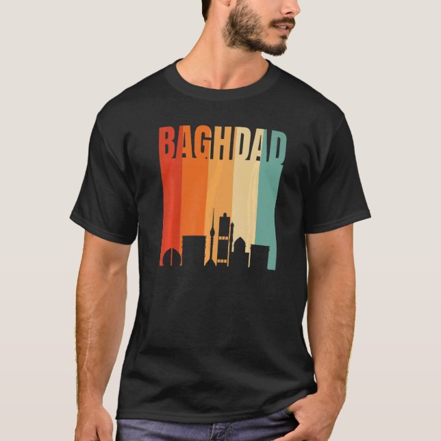 Baghdad Skyline T Shirt (Framsida)