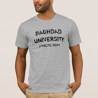 BAGHDAD UNIVERSITETEN, ATHELTIC-DEPT. T-SHIRT