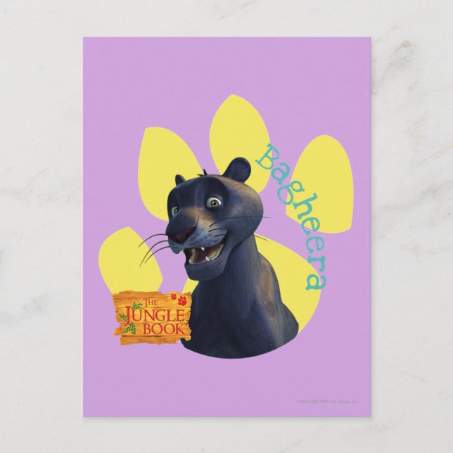 Bagheera 1 vykort (Framsida)