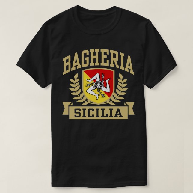 Bagheria Sicilia T-shirt (Design framsida)