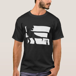 Bågjakt Dinosaurier Fantasy Bågskytte T Shirt