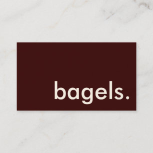 baglar. (anpassadet färg) visitkort