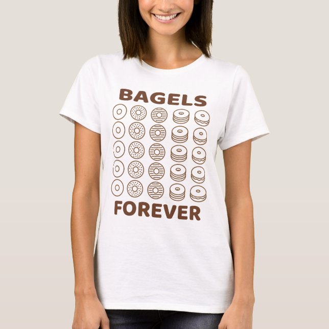 Baglar för minimal symboldesign t shirt (Framsida)