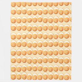 Baglar och kräm fleecefilt