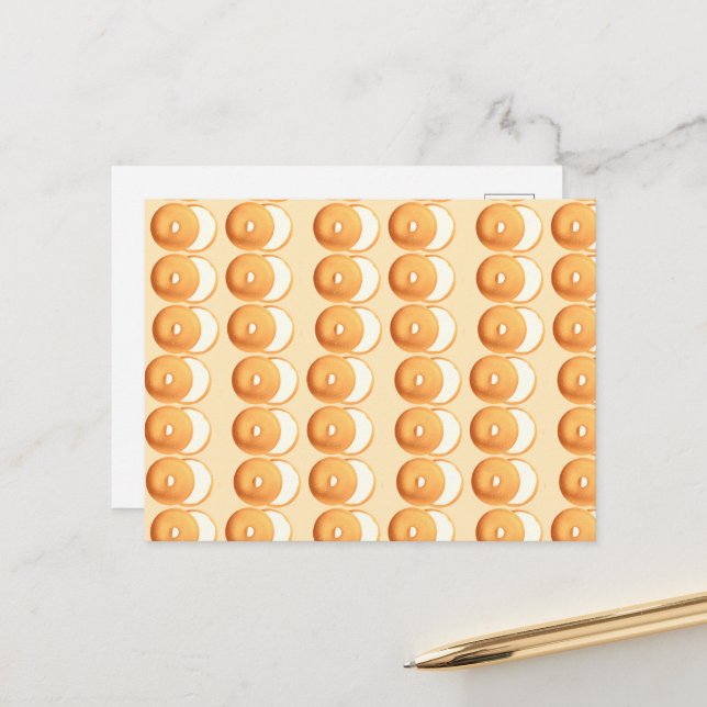 Baglar och kräm vykort (Fram/Back In Situ)