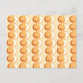 Baglar och kräm vykort