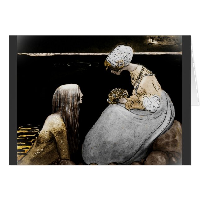 Bagneta och Kung Hälsningskort (Framsidan Horizontal)