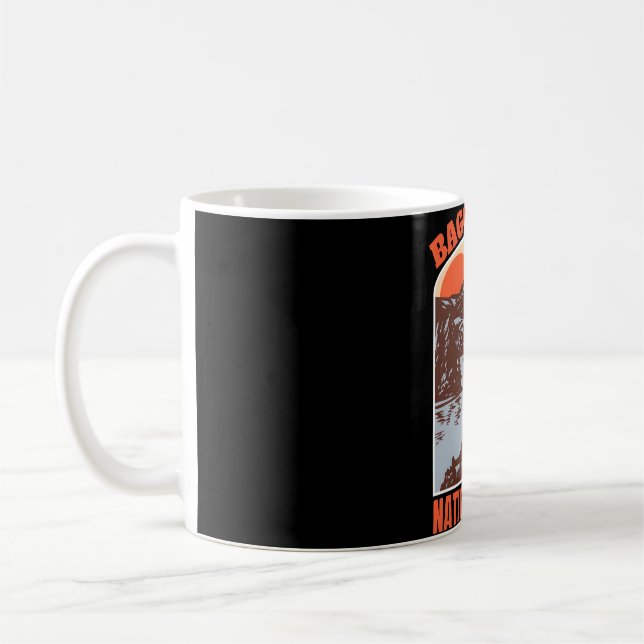 Bago Bluff � Australiens ändlösa Horisont Kaffemugg (Vänster)