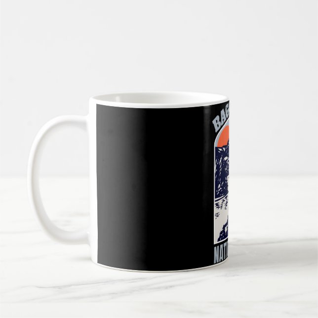 Bago Bluff � Australiens ändlösa Horisont Kaffemugg (Vänster)