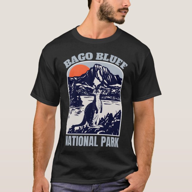 Bago Bluff � Australiens ändlösa Horisont T Shirt (Framsida)