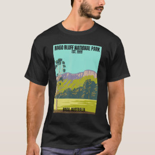Bago Bluff nationalpark Älskare Australien Souveni T Shirt