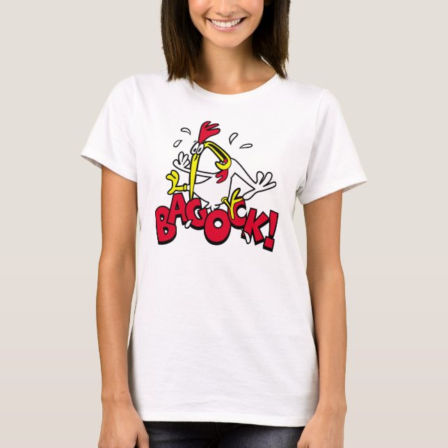 Bagock höna tee shirt (Framsida)