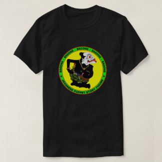 BAGONG, JAVANESE PUPPUET STORY FIGUR_Basic Mörk T Shirt