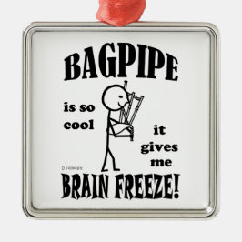 Bagpipe, Brain Freeze Julgransprydnad Metall