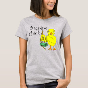 Bagpipe-Chick T Shirt