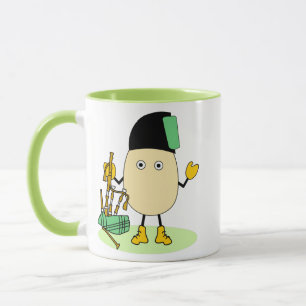 Bagpipe Egghead Mugg